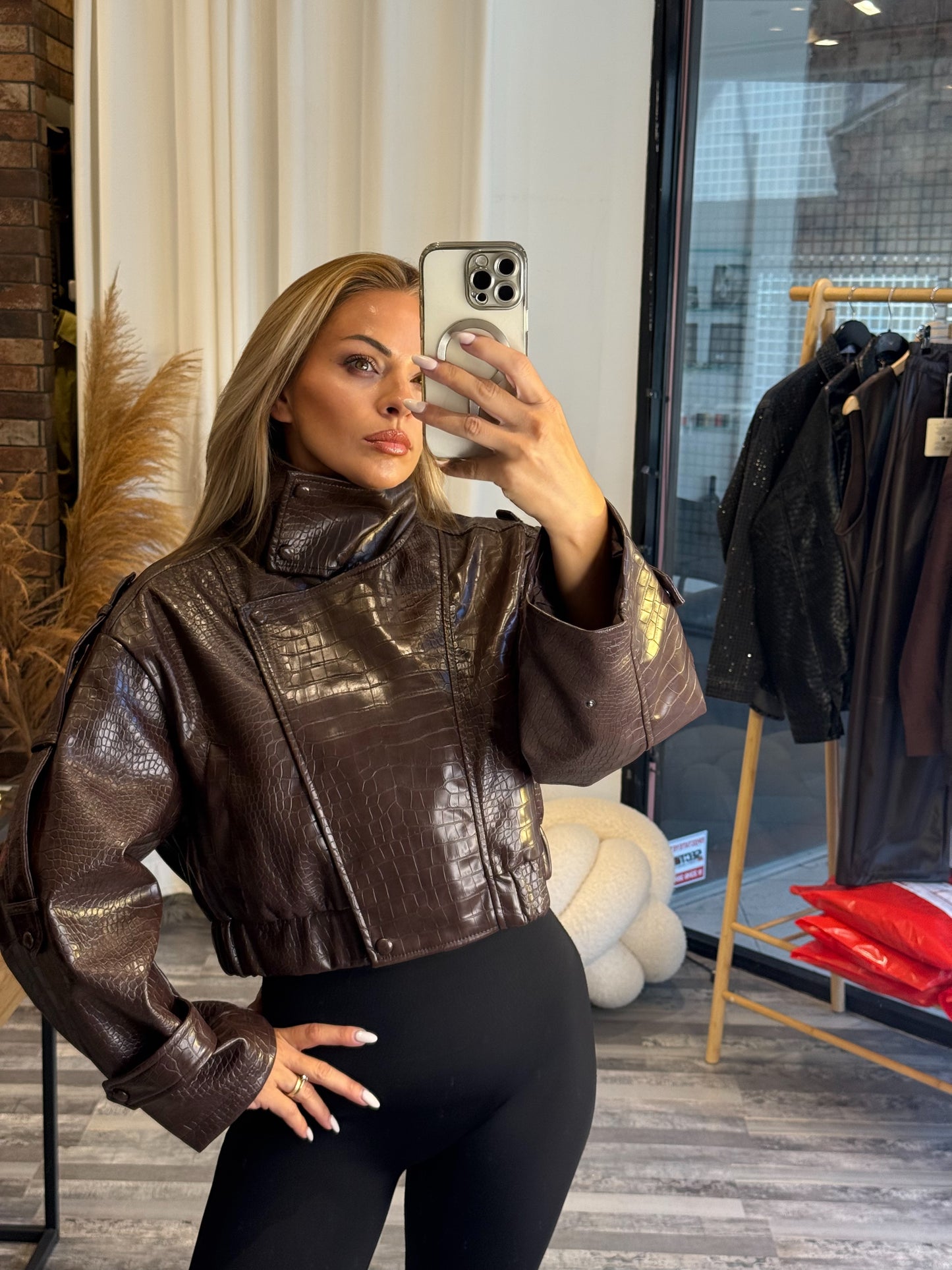 Crop jacket