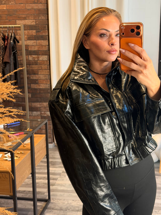 Crop jacket