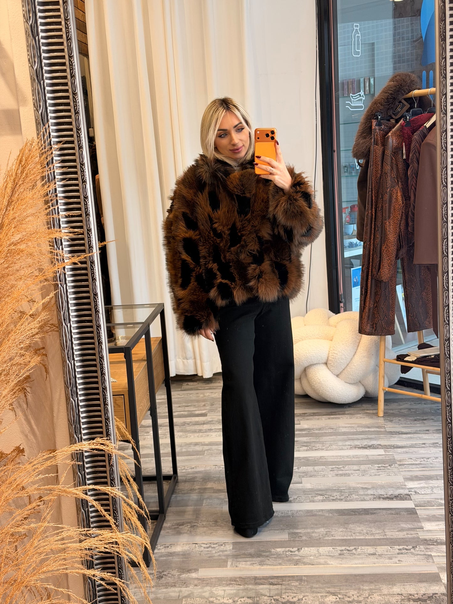 Δίχρωμη Οικολογική Γούνα