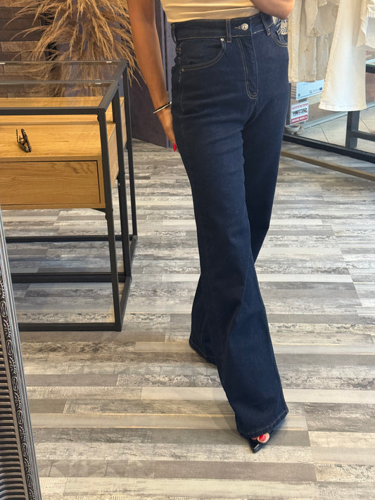 Ψηλόμεσο Ελαστικό Τζιν