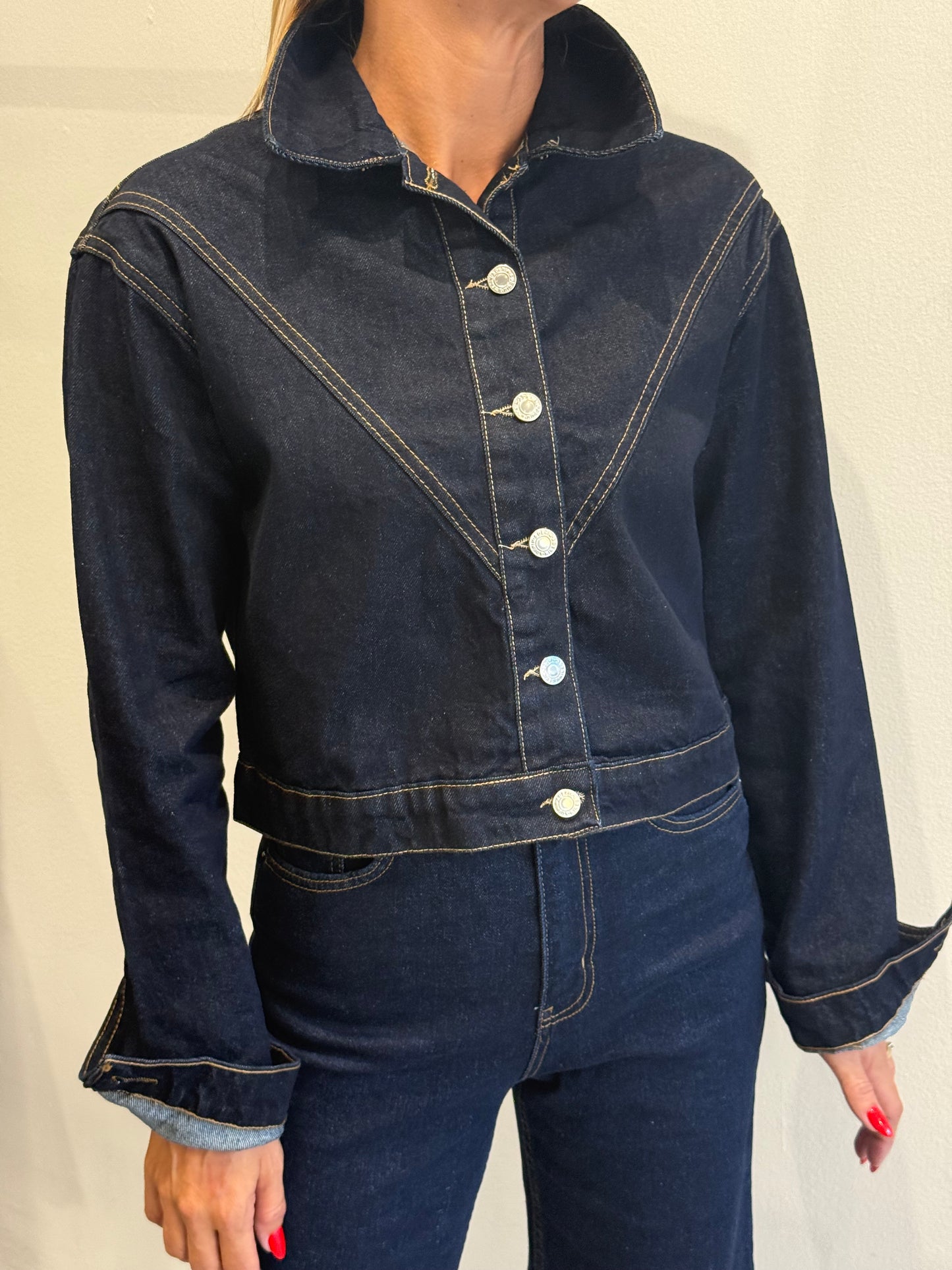 Crop Τζιν Jacket