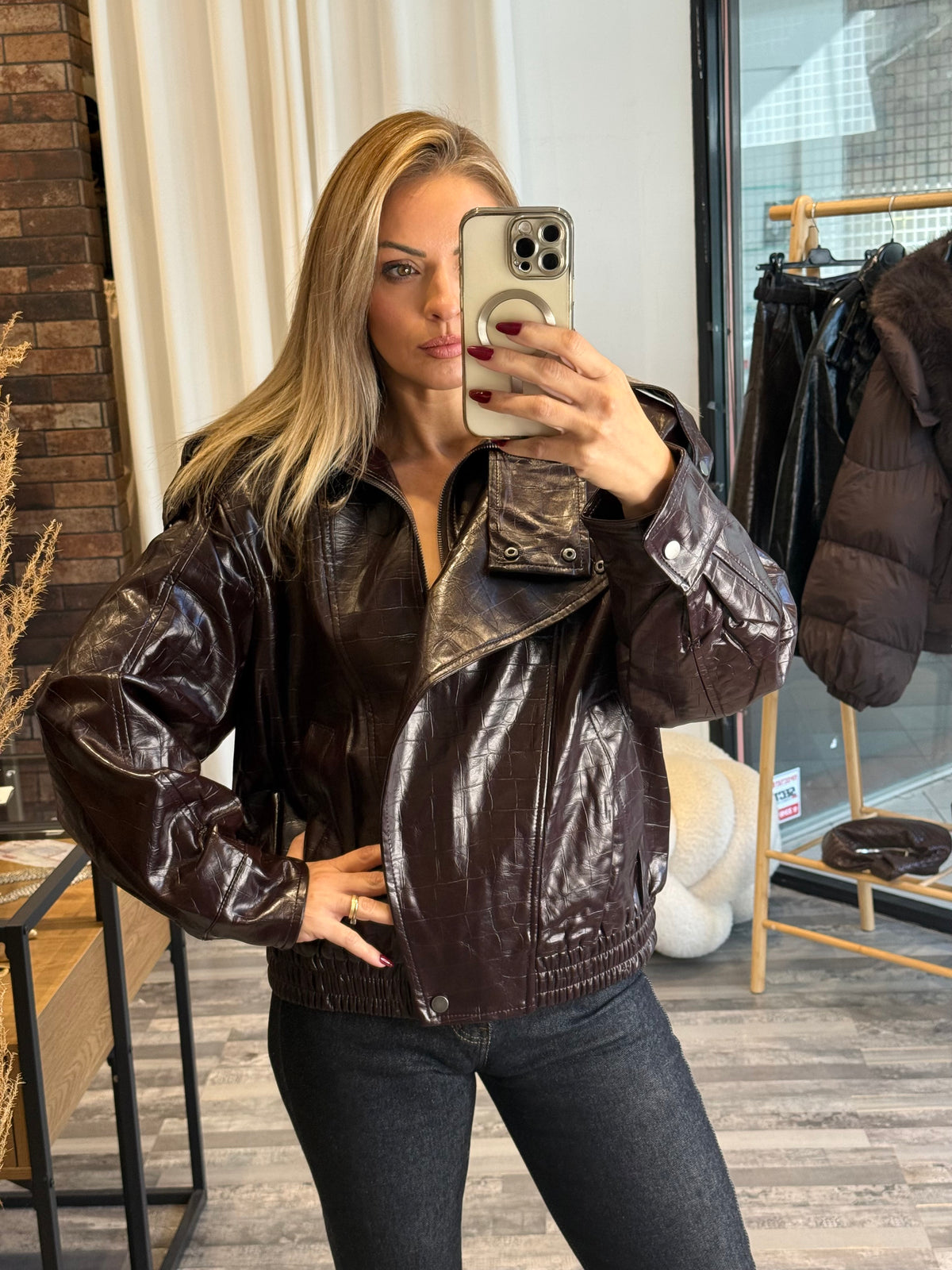 Croco eco leather