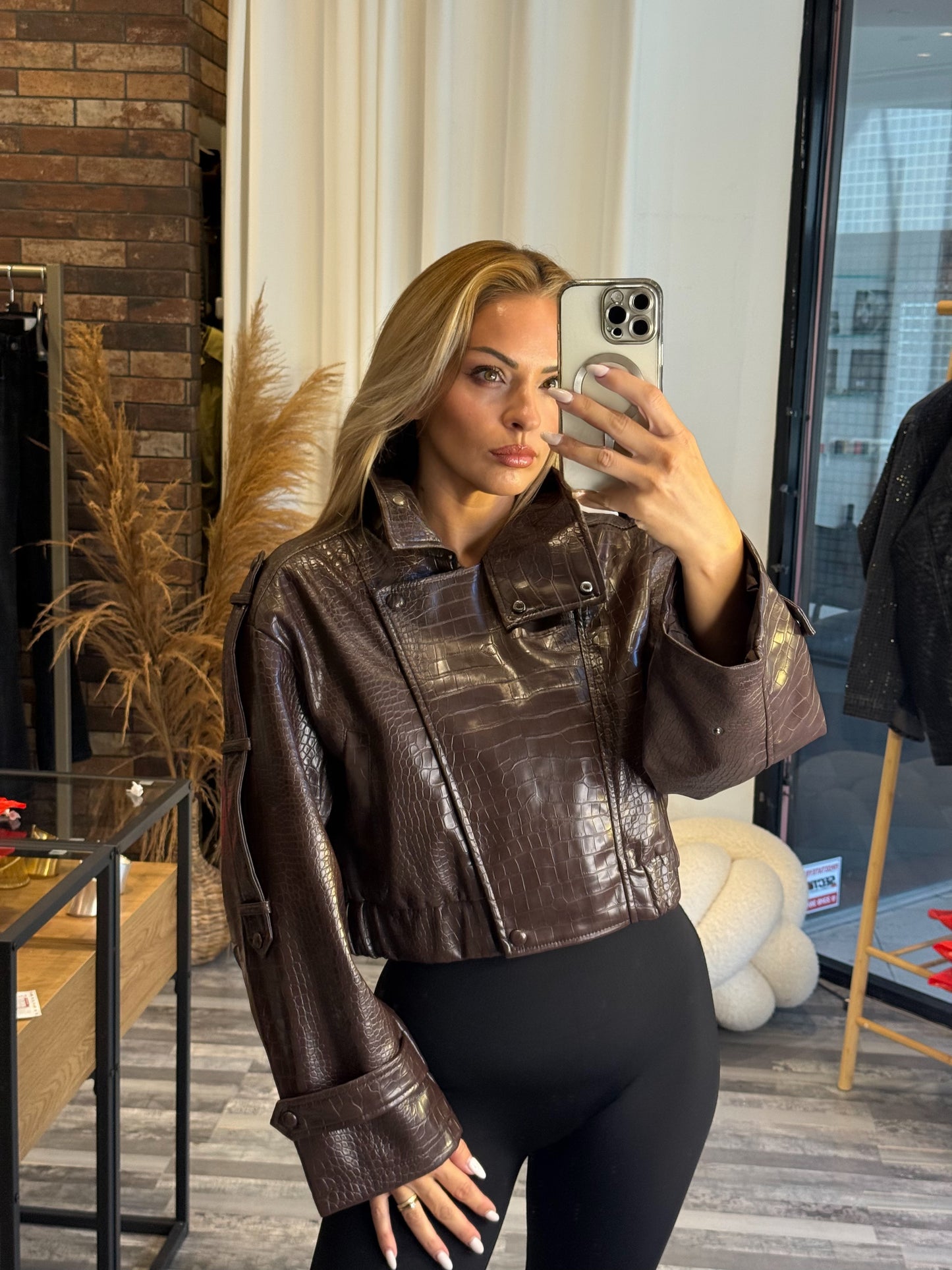 Crop jacket