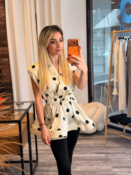 Πουά Τοπ με ζώνη