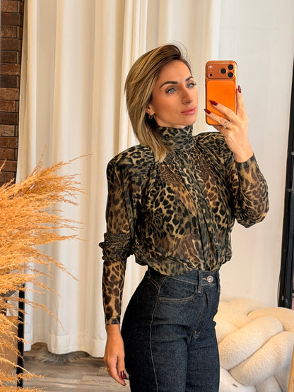 Κορμάκι animal print