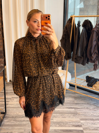 Animal print φόρεμα