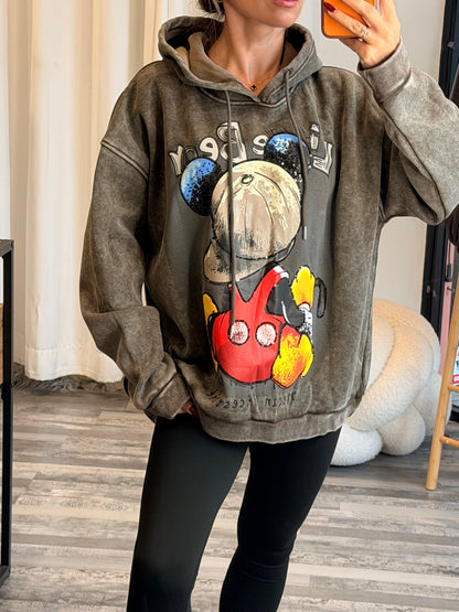 Hoodie με print