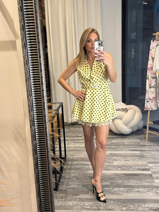 Polka dot φόρεμα