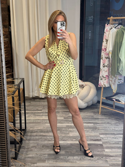 Polka dot φόρεμα