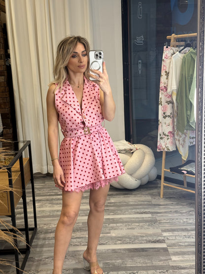 Polka dot φόρεμα