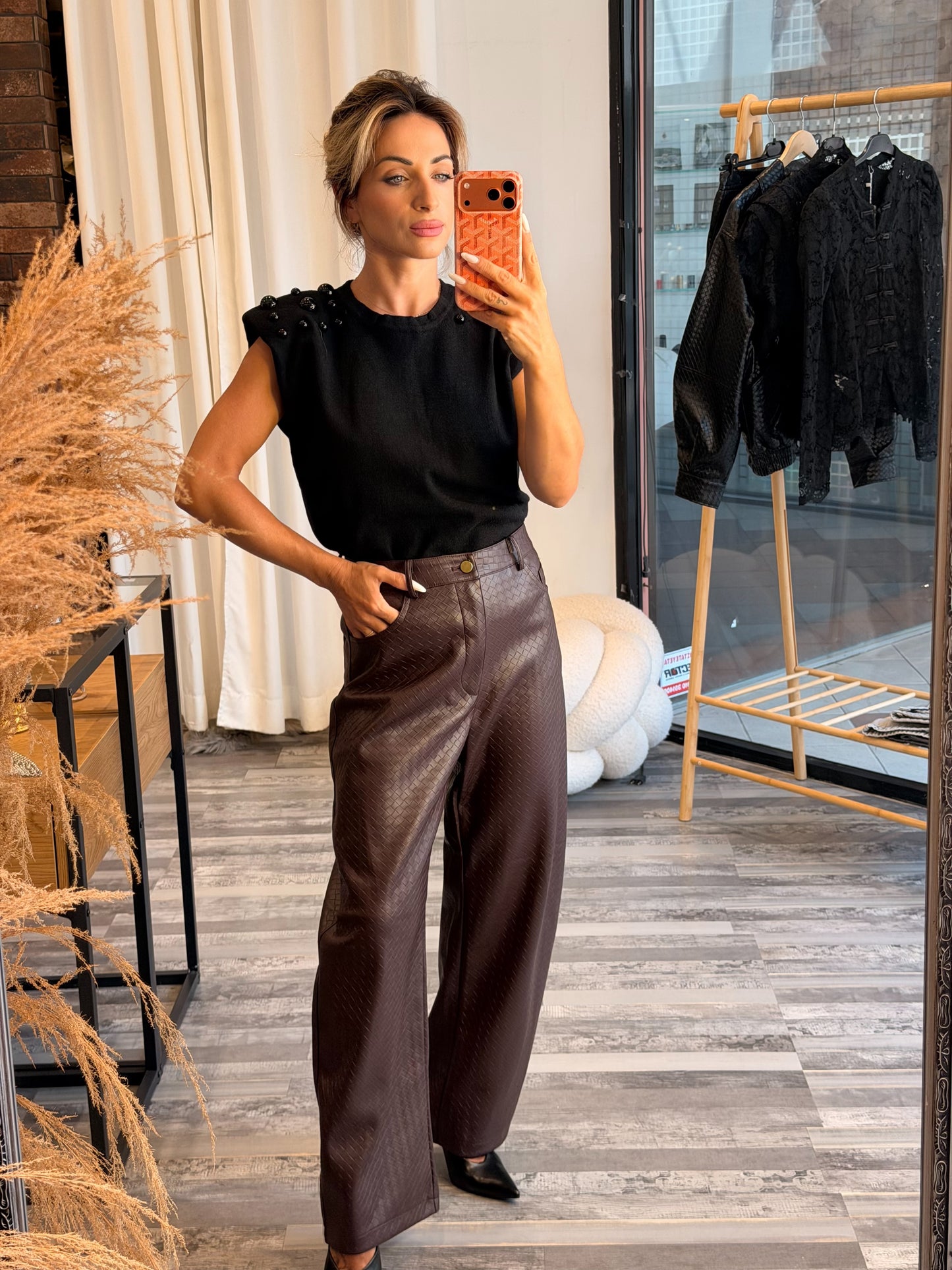Παντελόνι eco leather