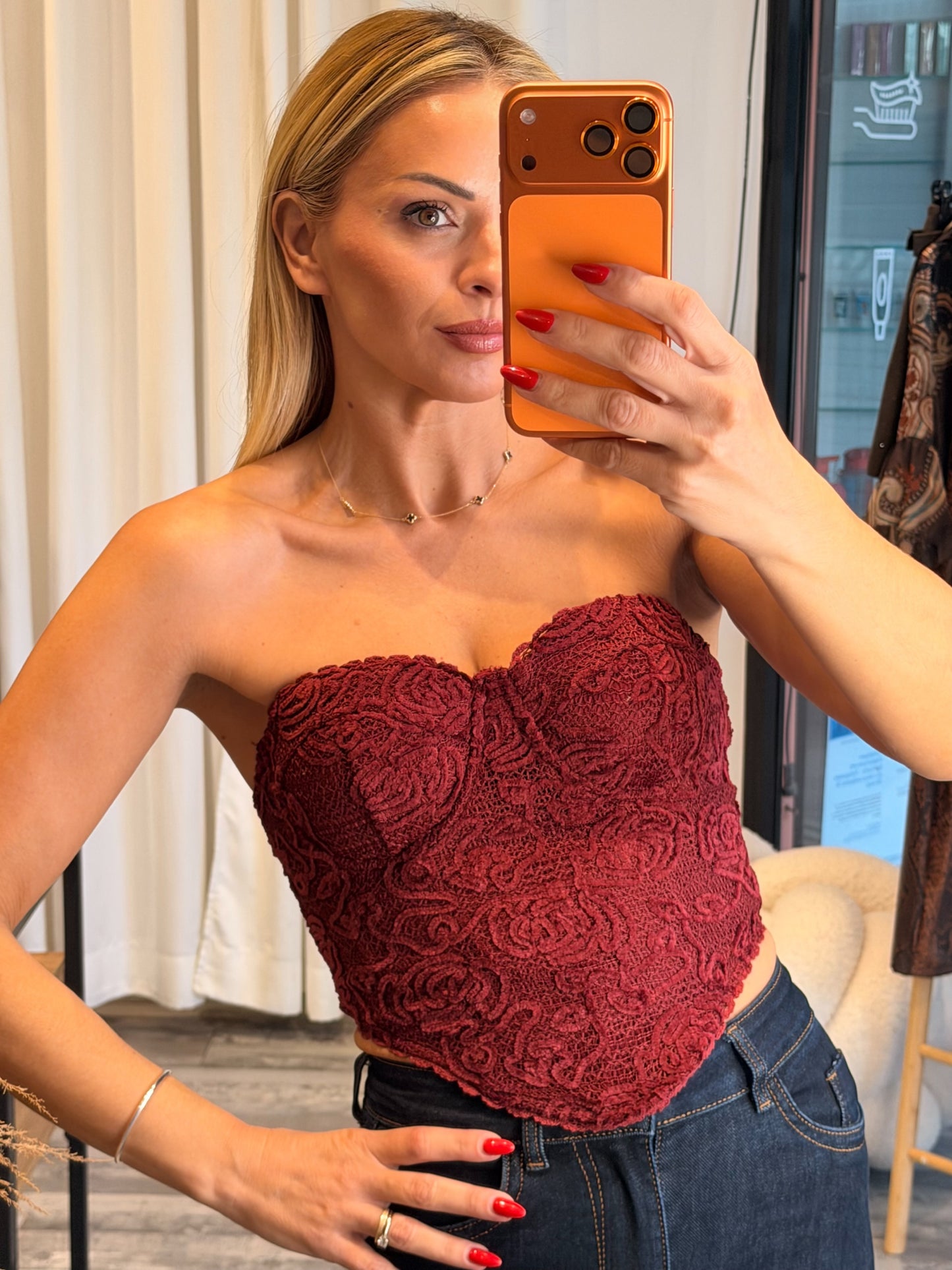 Βελούδινο Μπούστο με Ρυθμιζόμενη Πλάτη