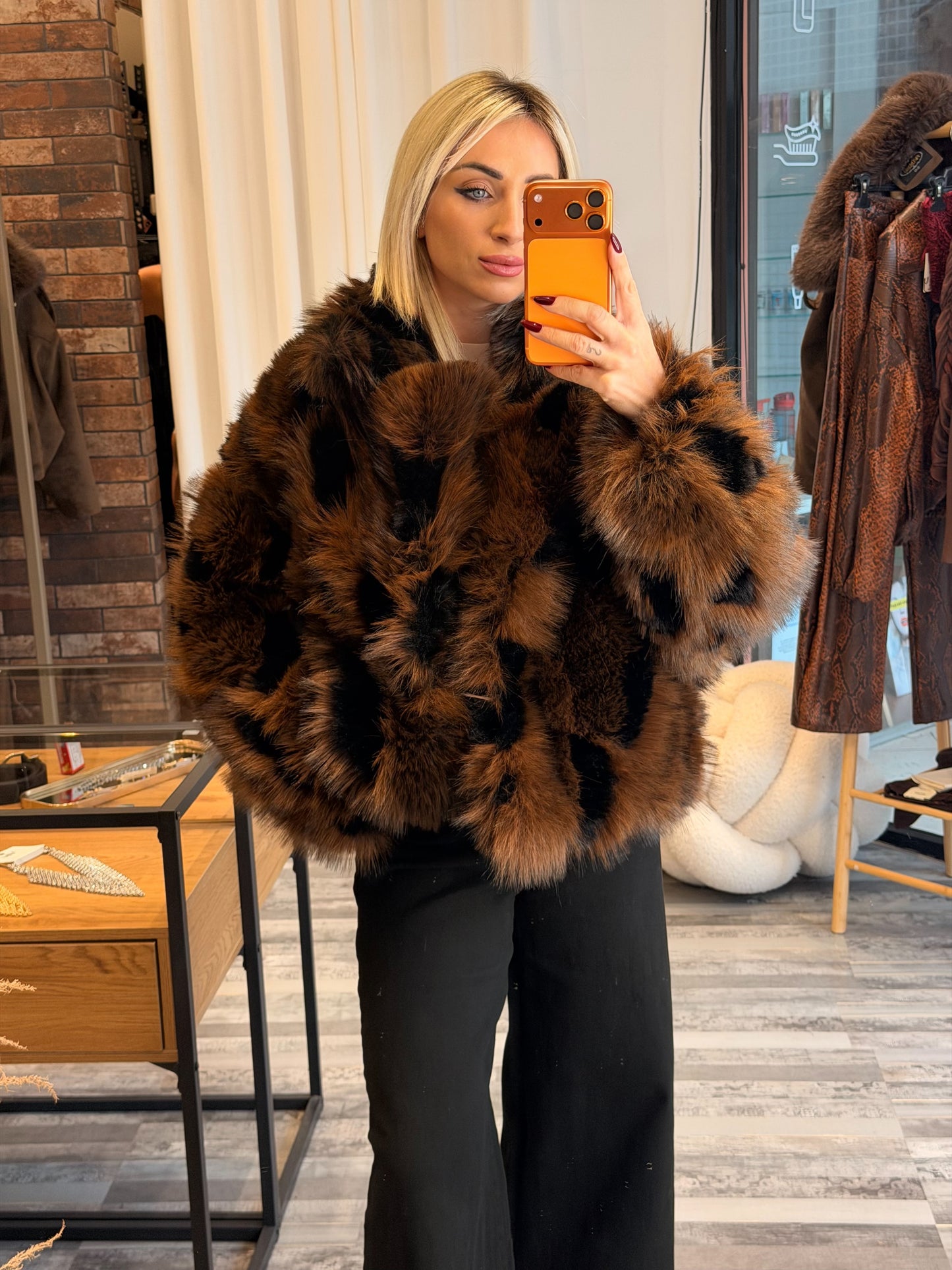 Δίχρωμη Οικολογική Γούνα