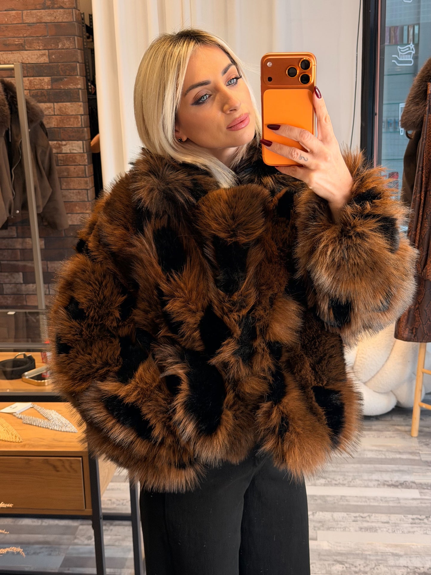 Δίχρωμη Οικολογική Γούνα