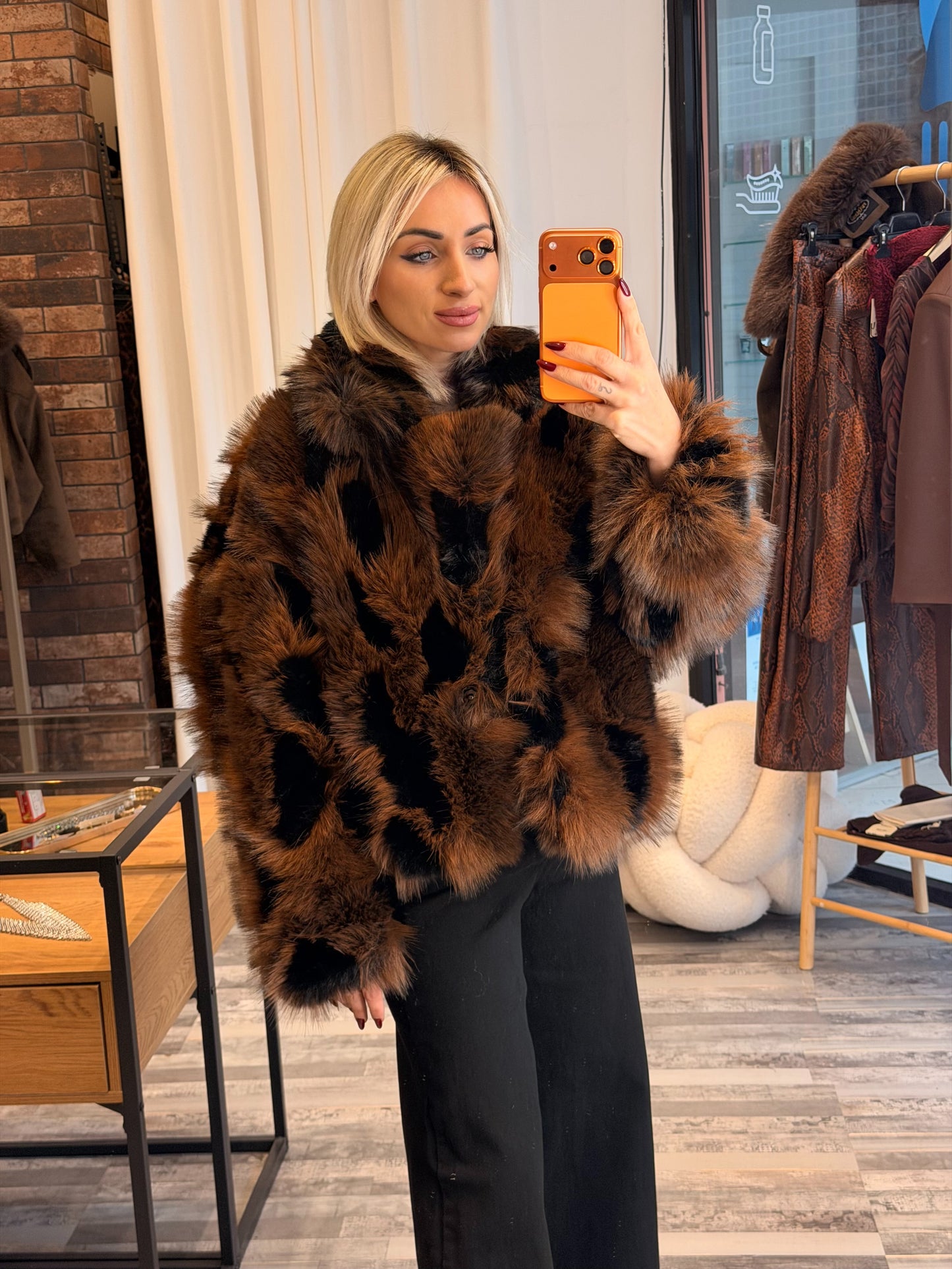 Δίχρωμη Οικολογική Γούνα