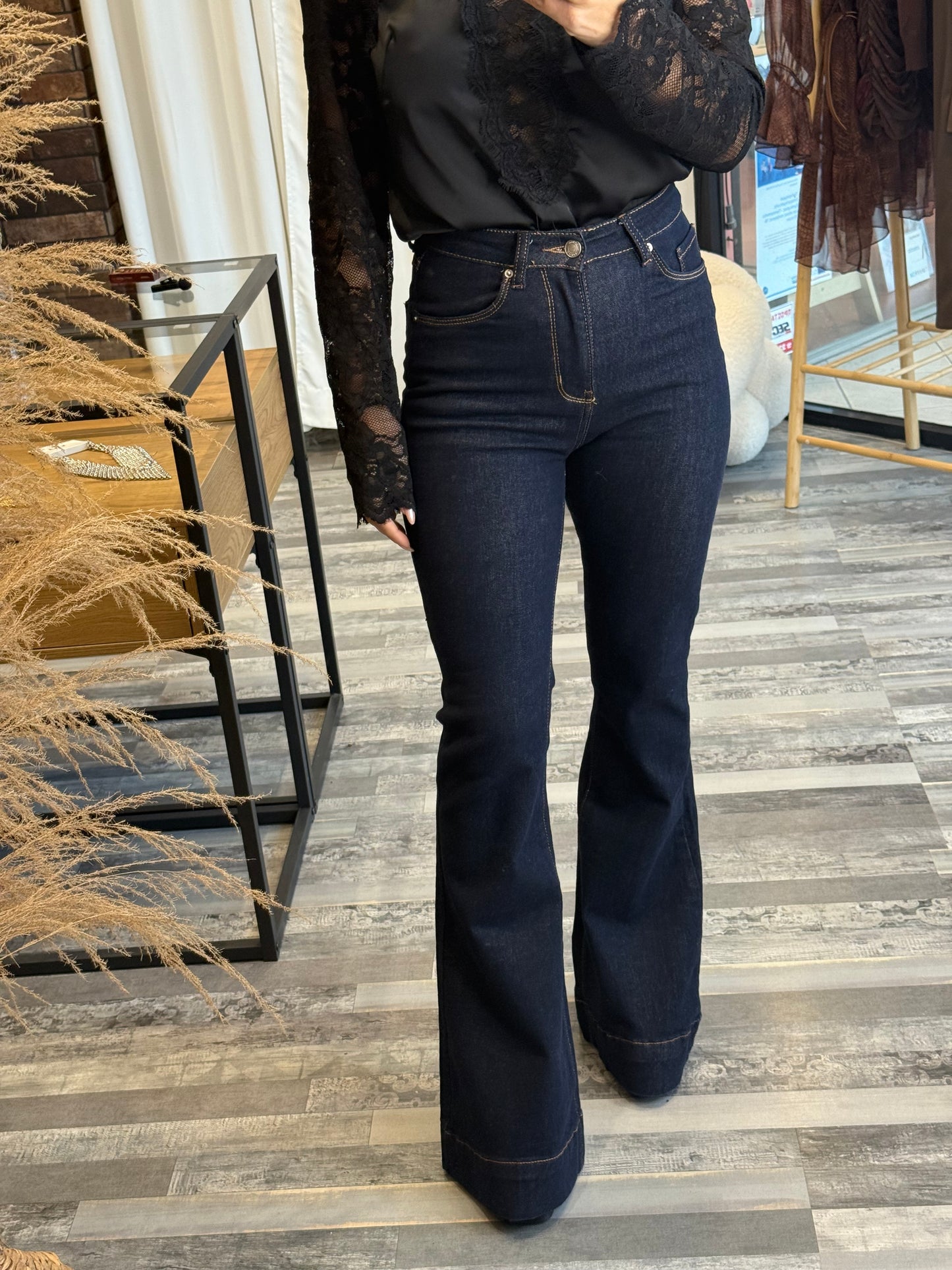 Βαμβακερό Τζιν σε Γραμμή Καμπάνα