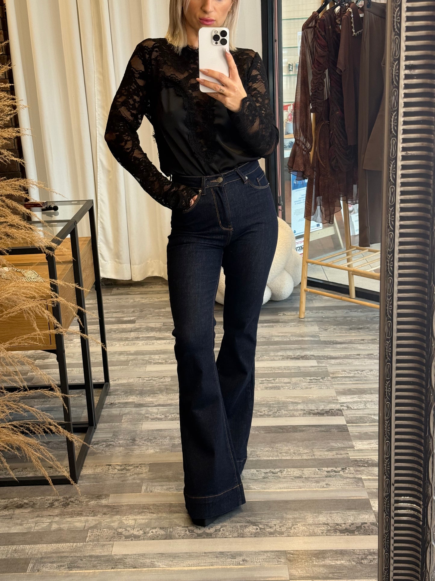 Βαμβακερό Τζιν σε Γραμμή Καμπάνα