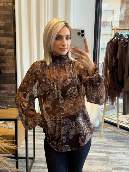 Διάφανη Μπλούζα Ζιβάγκο