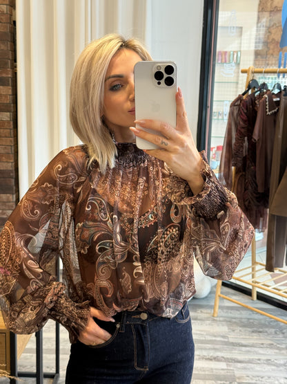 Διάφανη Μπλούζα Ζιβάγκο