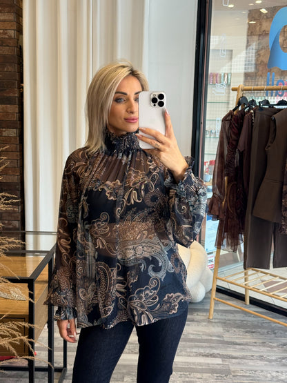 Διάφανη Μπλούζα Ζιβάγκο