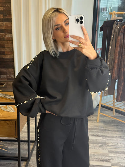 Σετ Φόρμας Βισκόζης με Πέρλες