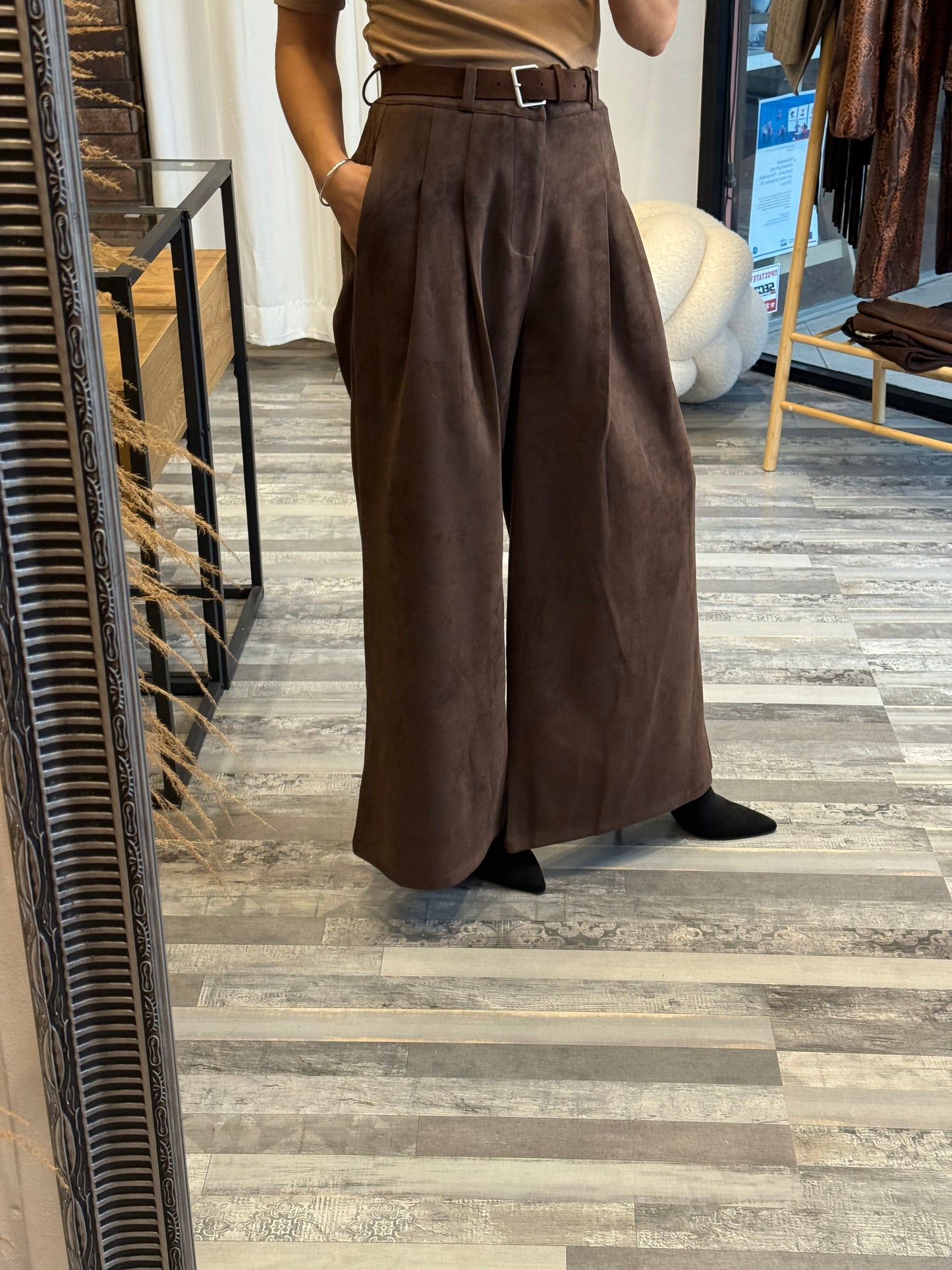 Καστόρινο Παντελόνι με Ζώνη