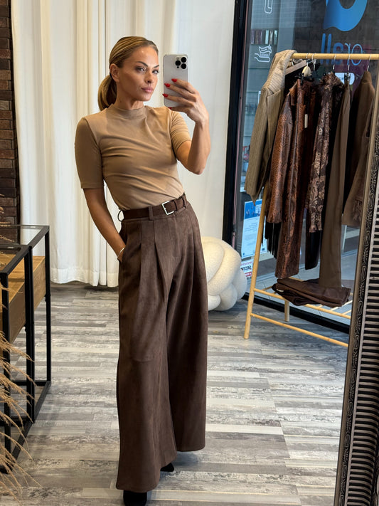 Καστόρινο Παντελόνι με Ζώνη