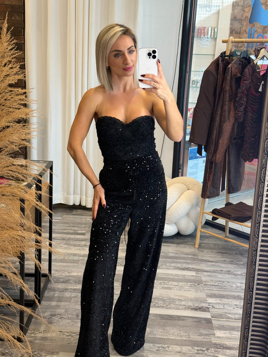 Παντελόνι Ίσια Γραμμή με Παγιέτες