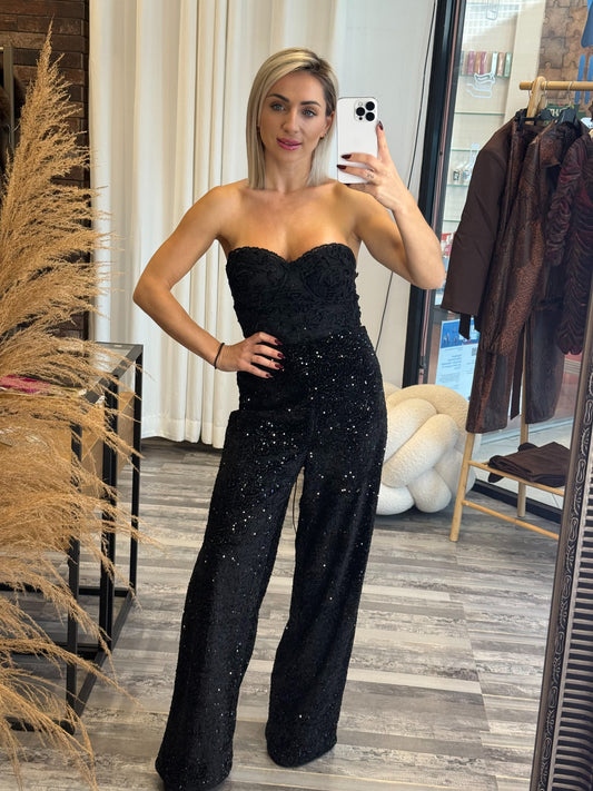 Παντελόνι Ίσια Γραμμή με Παγιέτες